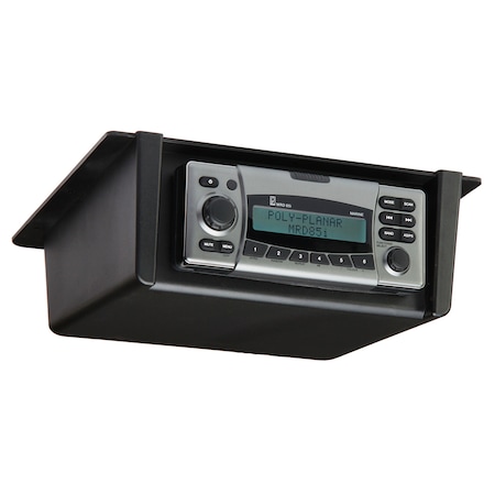 Poly-Planar Rm-10 Radio Mount Underdash/Overhead Black RM-10